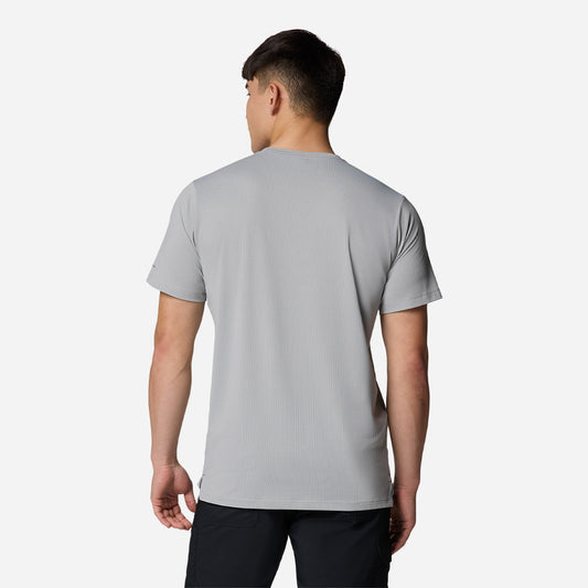 Áo Thun Nam Columbia Tech Trail™ Utility Short Sleeve Crew - Xám - Supersports Vietnam