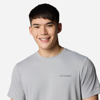 Áo Thun Nam Columbia Tech Trail™ Utility Short Sleeve Crew - Xám - Supersports Vietnam