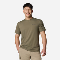 Áo Thun Nam Columbia Tech Trail™ Utility Short Sleeve Crew - Xanh Quân Đội - Supersports Vietnam