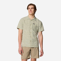 Áo Sơ Mi Tay Ngắn Nam Columbia Tech Trail™ Utility Printed Woven Short Sleeve - Xanh Mint - Supersports Vietnam
