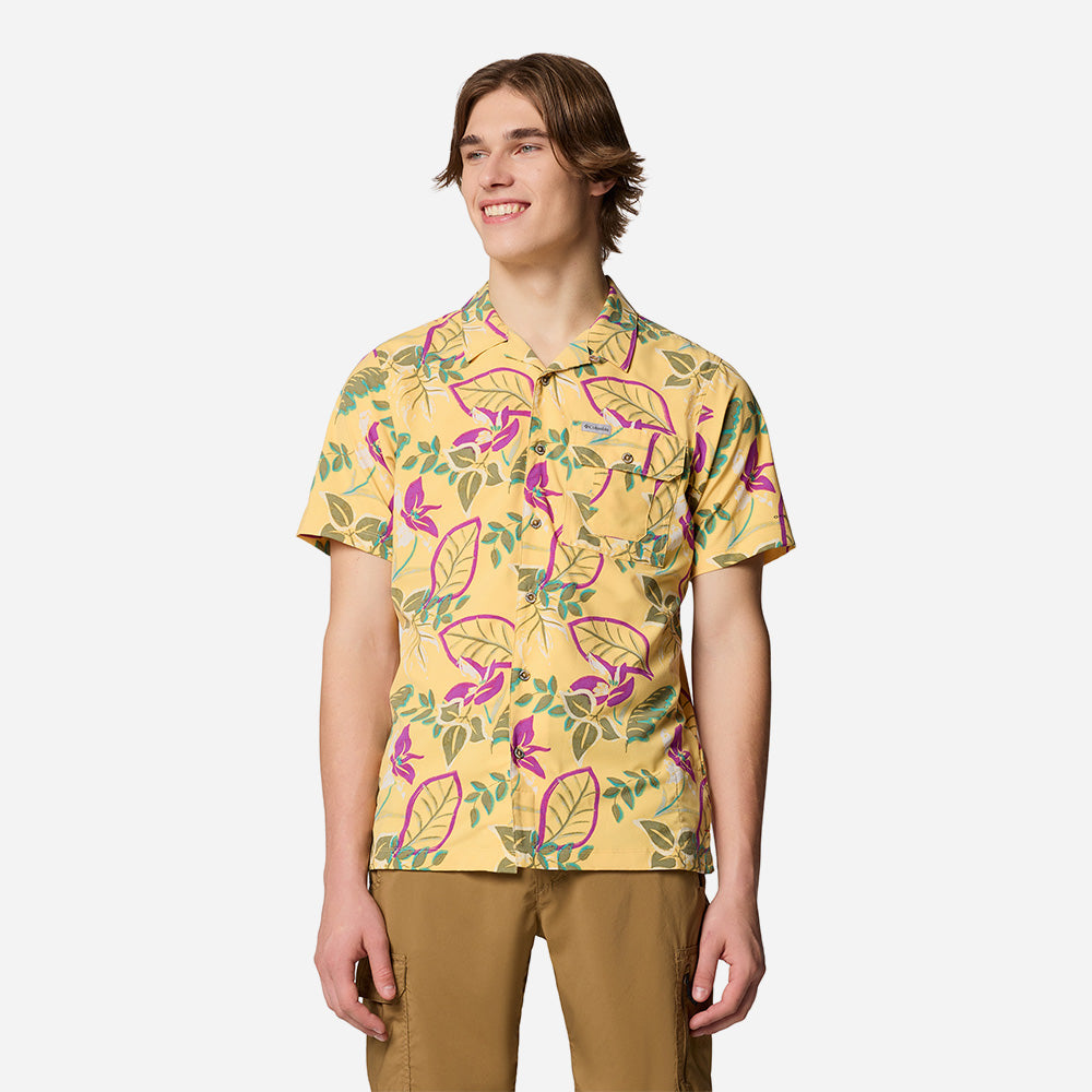 Áo Sơ Mi Tay Ngắn Nam Columbia Tech Trail™ Utility Printed Woven Short Sleeve - Nhiều Màu - Supersports Vietnam
