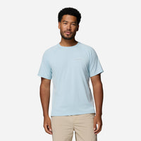 Men's Columbia Alpine Chill™ Pro Short Sleeve Crew T-Shirt - Blue