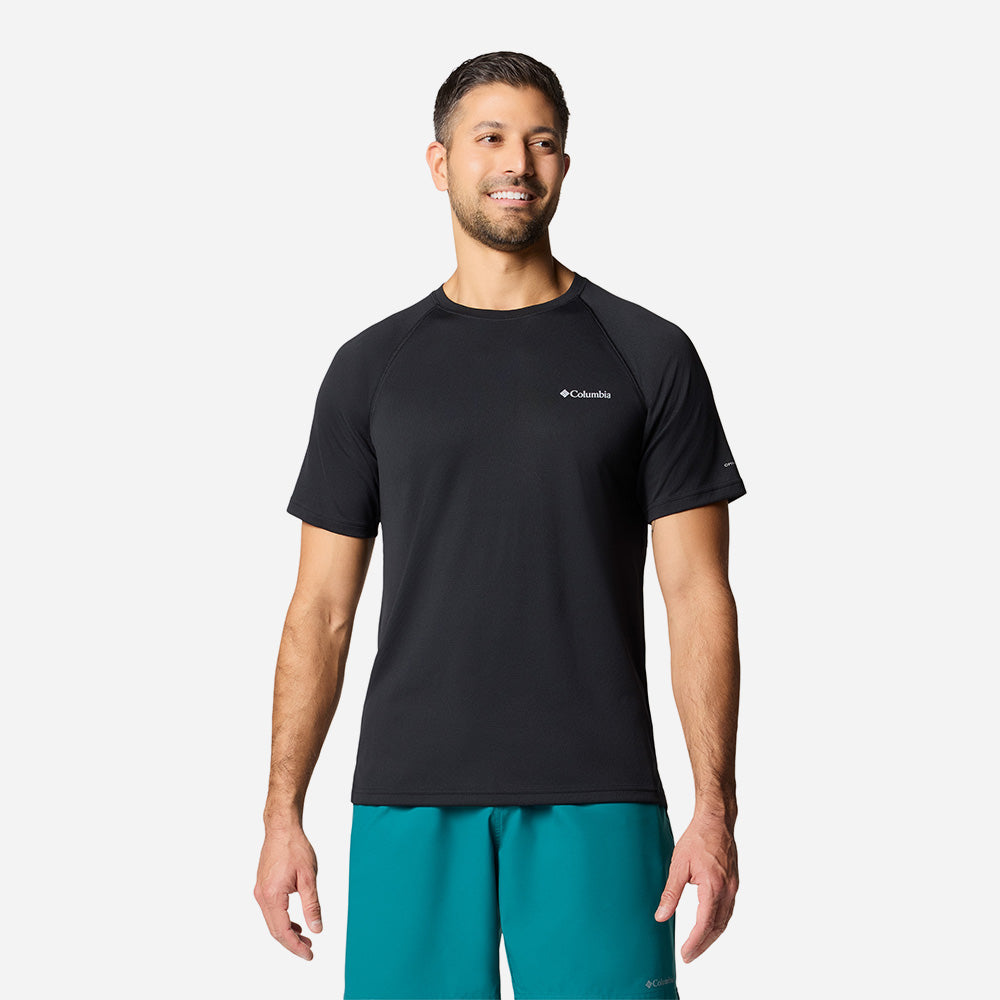 Áo Thun Nam Columbia Alpine Chill™ Pro Ss Crew - Đen - Supersports Vietnam