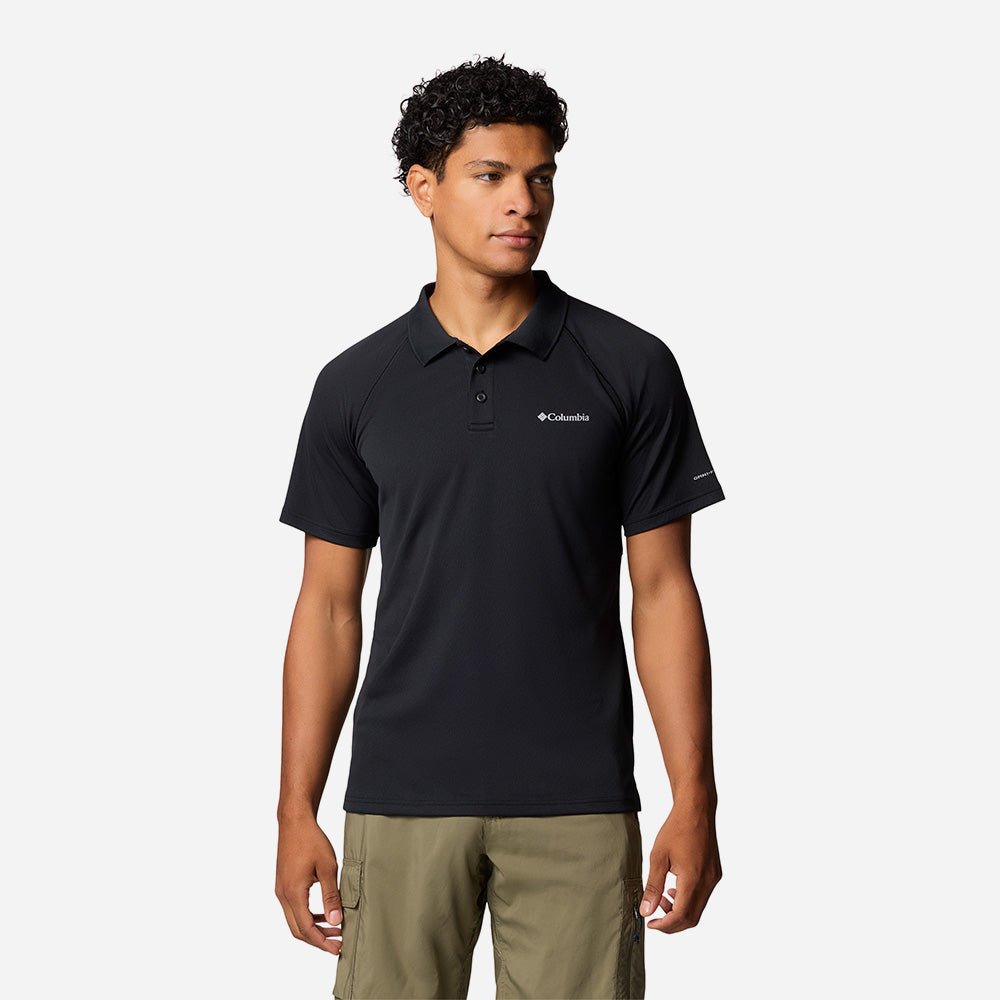 Áo Polo Nam Columbia Alpine Chill™ Pro - Đen - Supersports Vietnam