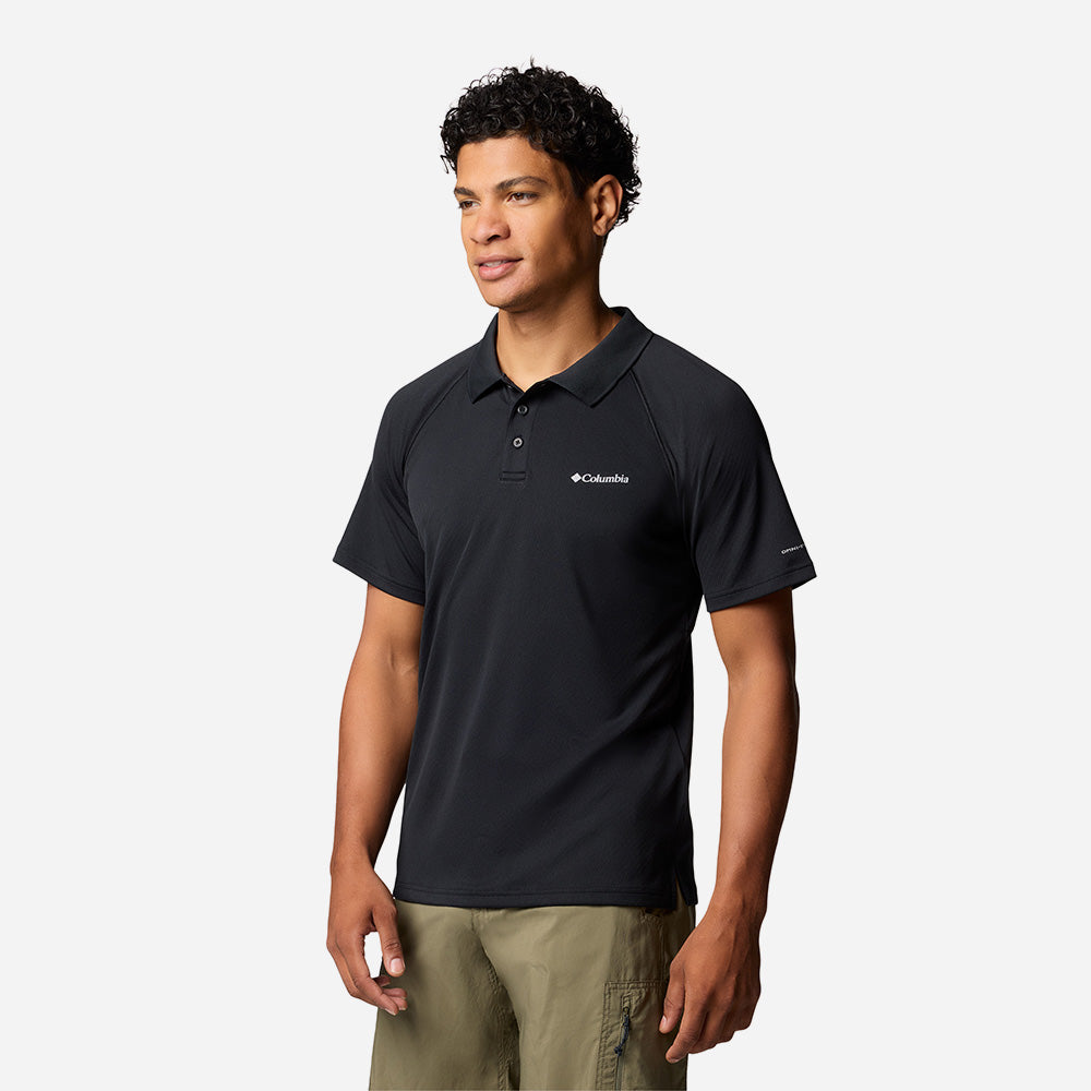 Áo Polo Nam Columbia Alpine Chill™ Pro - Đen - Supersports Vietnam