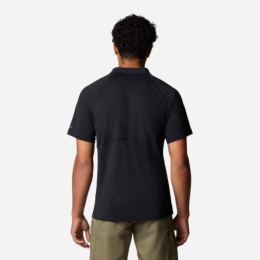 Áo Polo Nam Columbia Alpine Chill™ Pro - Đen - Supersports Vietnam