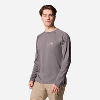 Áo Thun Dài Tay Nam Columbia Alpine Chill™ Pro Graphic Long Sleeve Crew - Nâu - Supersports Vietnam