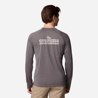 Áo Thun Dài Tay Nam Columbia Alpine Chill™ Pro Graphic Long Sleeve Crew - Nâu - Supersports Vietnam