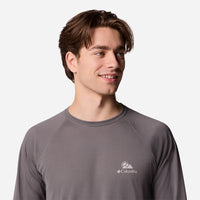 Áo Thun Dài Tay Nam Columbia Alpine Chill™ Pro Graphic Long Sleeve Crew - Nâu - Supersports Vietnam
