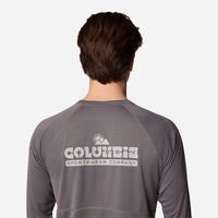 Áo Thun Dài Tay Nam Columbia Alpine Chill™ Pro Graphic Long Sleeve Crew - Nâu - Supersports Vietnam