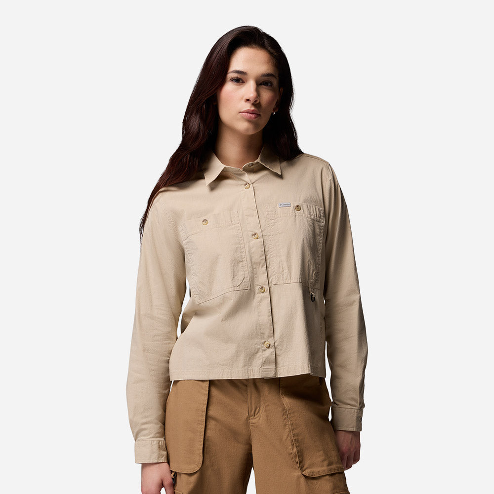 Áo Sơ Mi Dài Tay Nữ Columbia Brea Falls™ Woven - Be - Supersports Vietnam