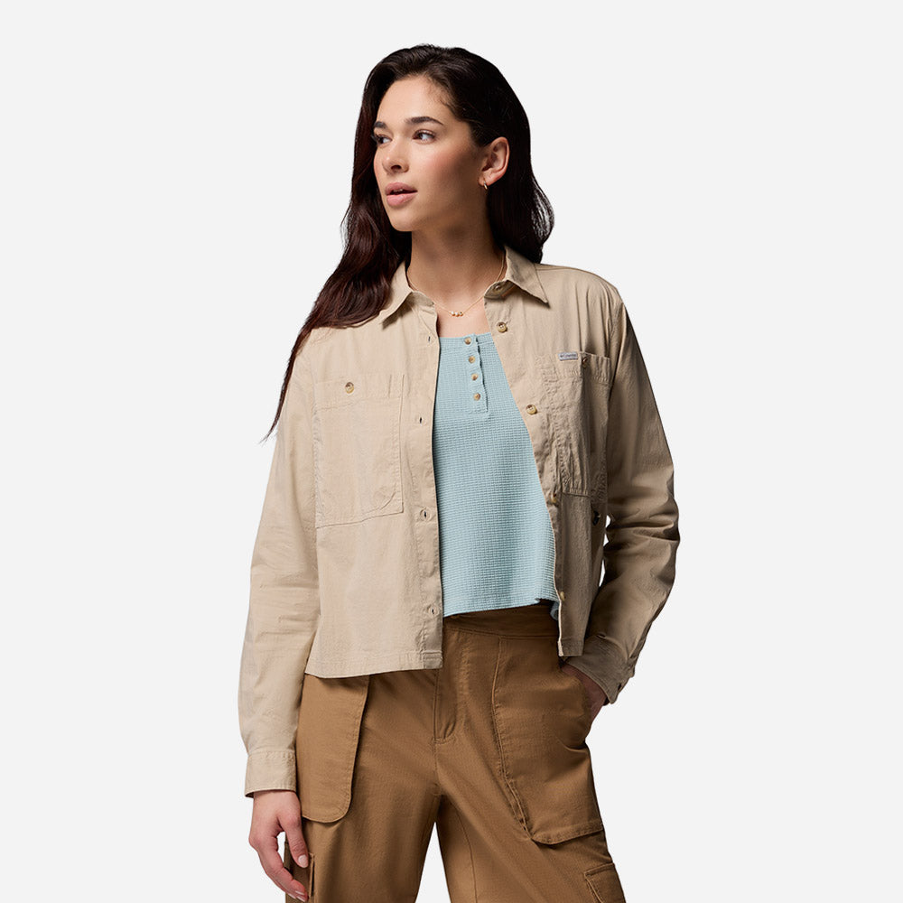 Áo Sơ Mi Dài Tay Nữ Columbia Brea Falls™ Woven - Be - Supersports Vietnam
