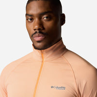 Áo Thun Dài Tay Nam Columbia Summit Valley™ Half Zip - Cam San Hô - Supersports Vietnam