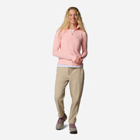 Áo Thun Dài Tay Nữ Columbia Weekend Ascent™ Half Zip - Hồng - Supersports Vietnam