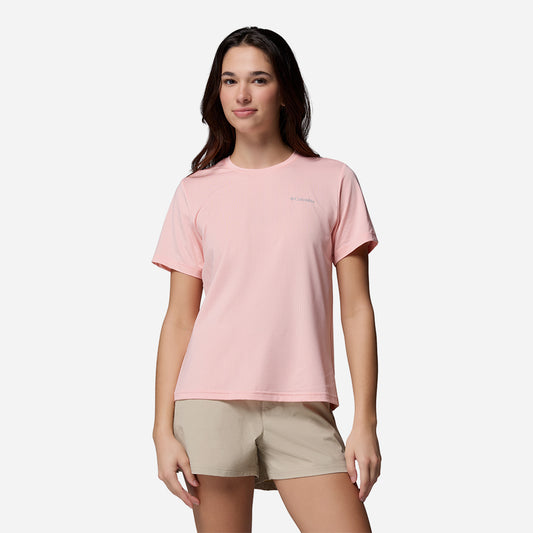 Áo Thun Nữ Columbia Wild Springs™ Short Sleeve - Hồng - Supersports Vietnam