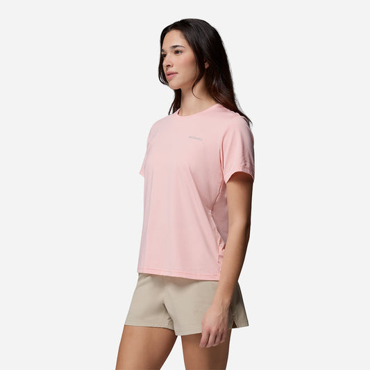 Áo Thun Nữ Columbia Wild Springs™ Short Sleeve - Hồng - Supersports Vietnam