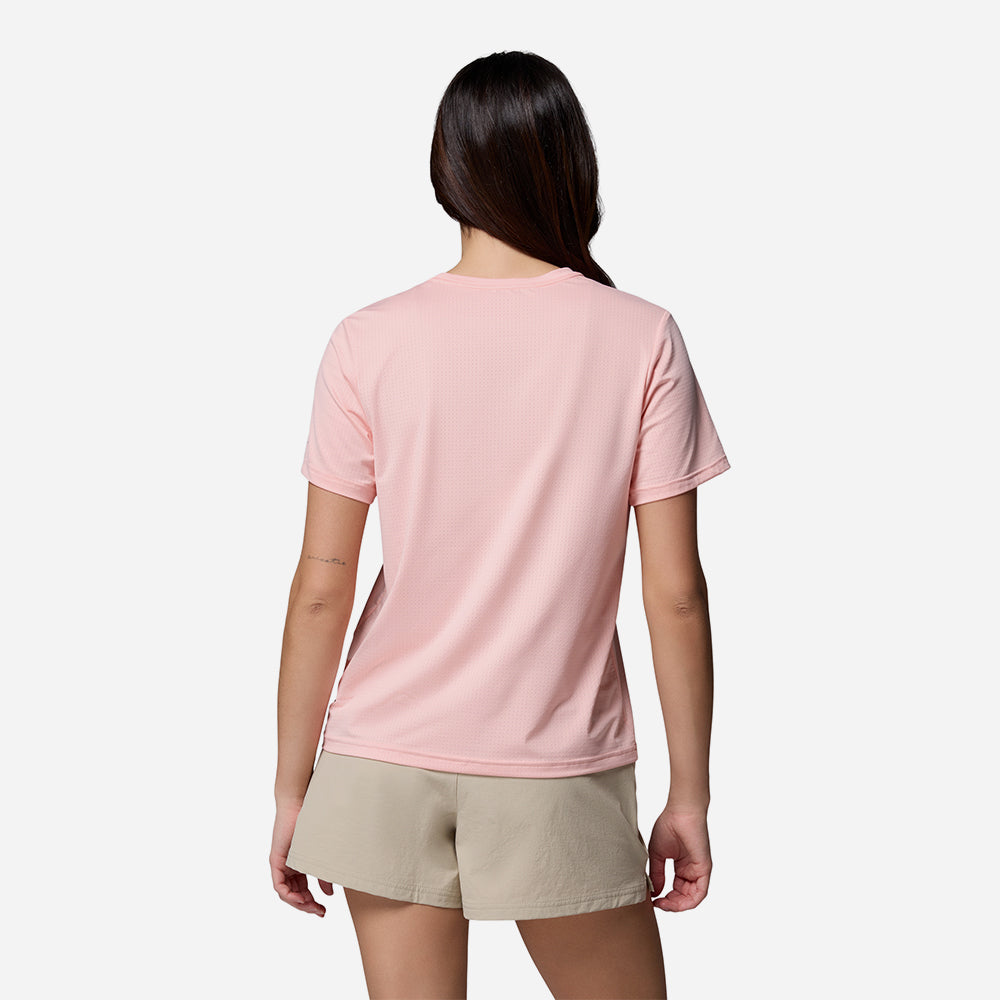 Áo Thun Nữ Columbia Wild Springs™ Short Sleeve - Hồng - Supersports Vietnam