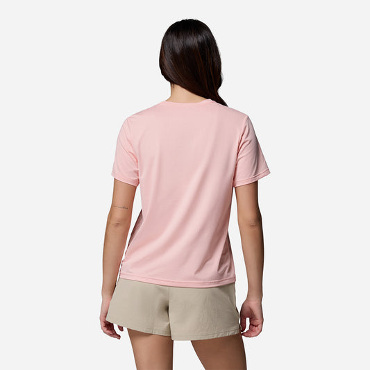 Áo Thun Nữ Columbia Wild Springs™ Short Sleeve - Hồng - Supersports Vietnam