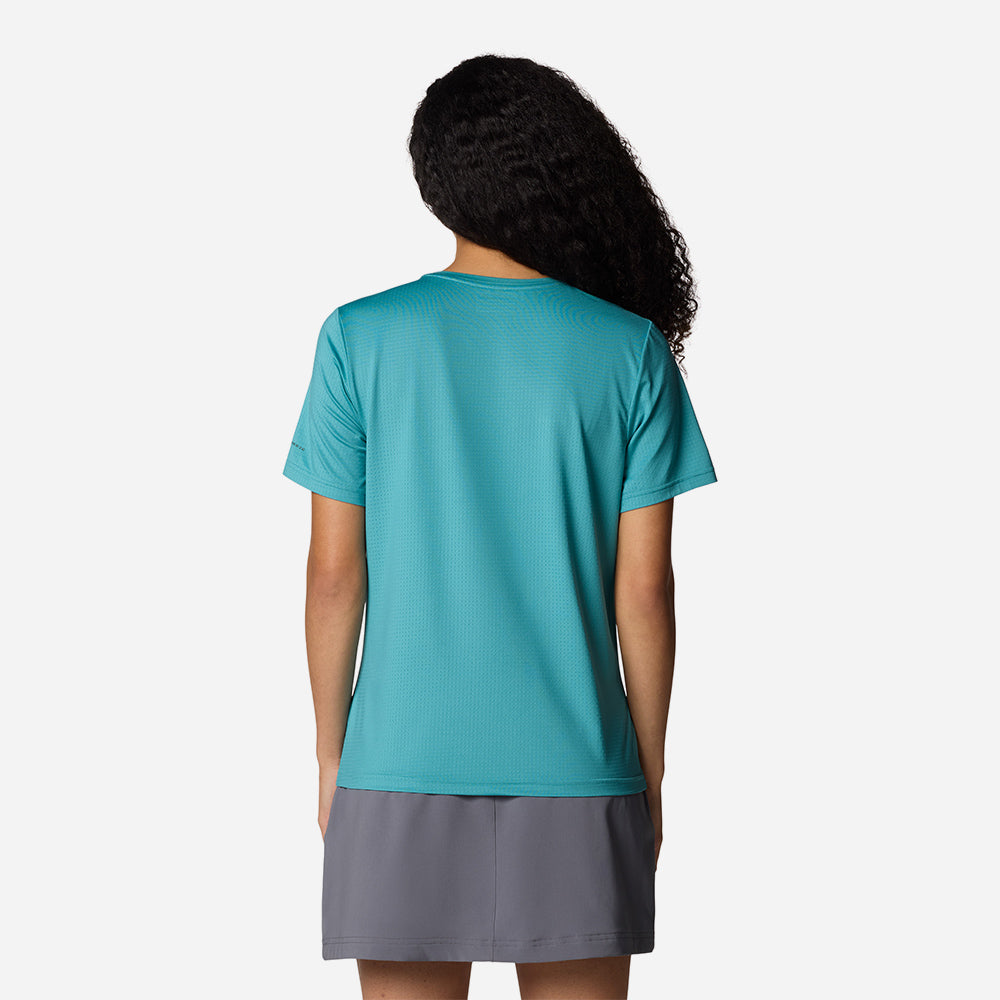 Áo Thun Tay Ngắn Nữ Columbia Wild Springs™ Short Sleeve - Xanh Dương - Supersports Vietnam