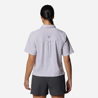 Áo Sơ Mi Tay Ngắn Nữ Columbia Wild Cast™ Short Sleeve - Tím - Supersports Vietnam