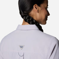 Áo Sơ Mi Tay Ngắn Nữ Columbia Wild Cast™ Short Sleeve - Tím - Supersports Vietnam