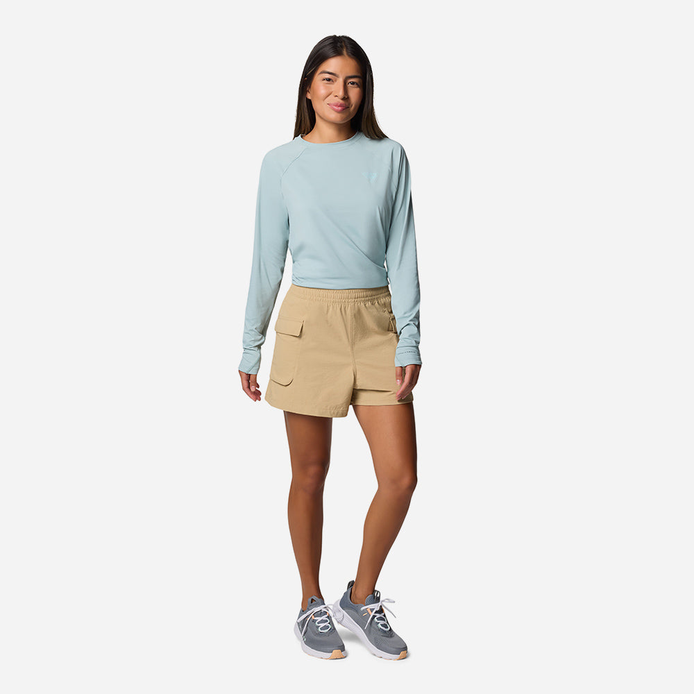 Quần Ngắn Nữ Columbia Wild Cast™ - Vàng - Supersports Vietnam
