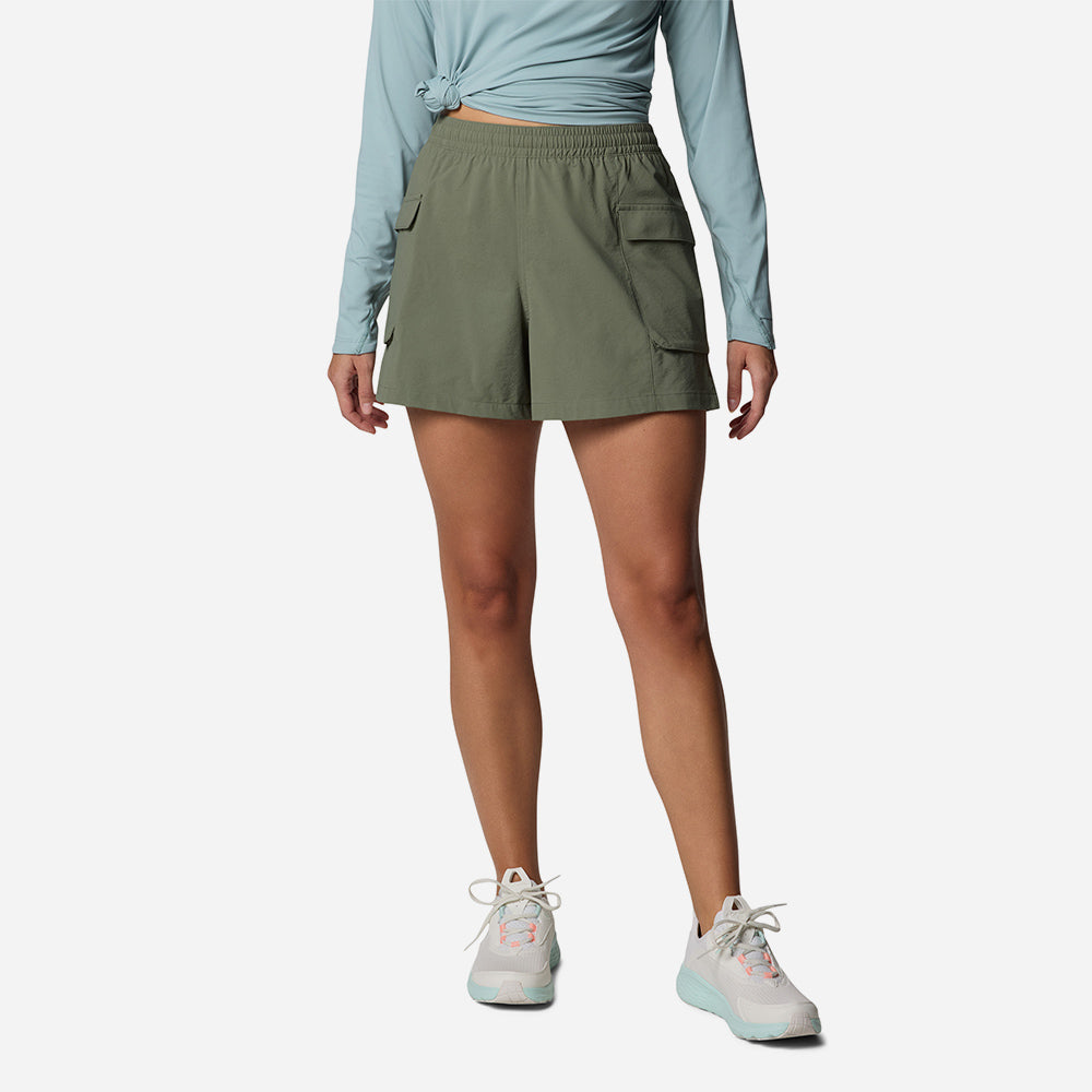 Quần Ngắn Nữ Columbia Wild Cast™ - Xanh Quân Đội - Supersports Vietnam