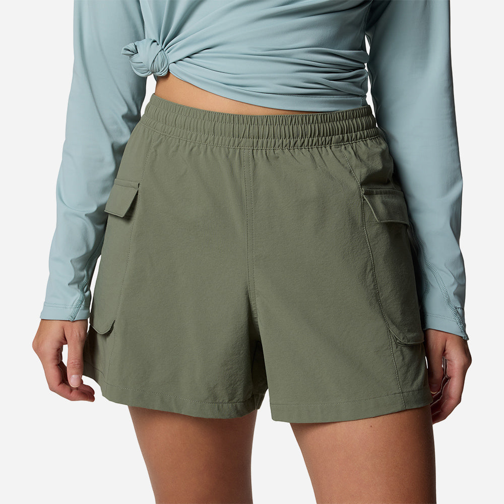 Quần Ngắn Nữ Columbia Wild Cast™ - Xanh Quân Đội - Supersports Vietnam