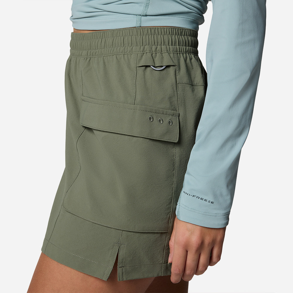 Quần Ngắn Nữ Columbia Wild Cast™ - Xanh Quân Đội - Supersports Vietnam