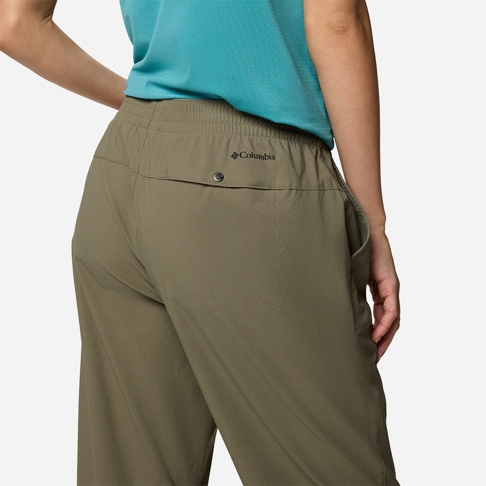 Quần Dài Thể Thao Nữ Columbia Cedar Crest™ - Xanh Quân Đội - Supersports Vietnam