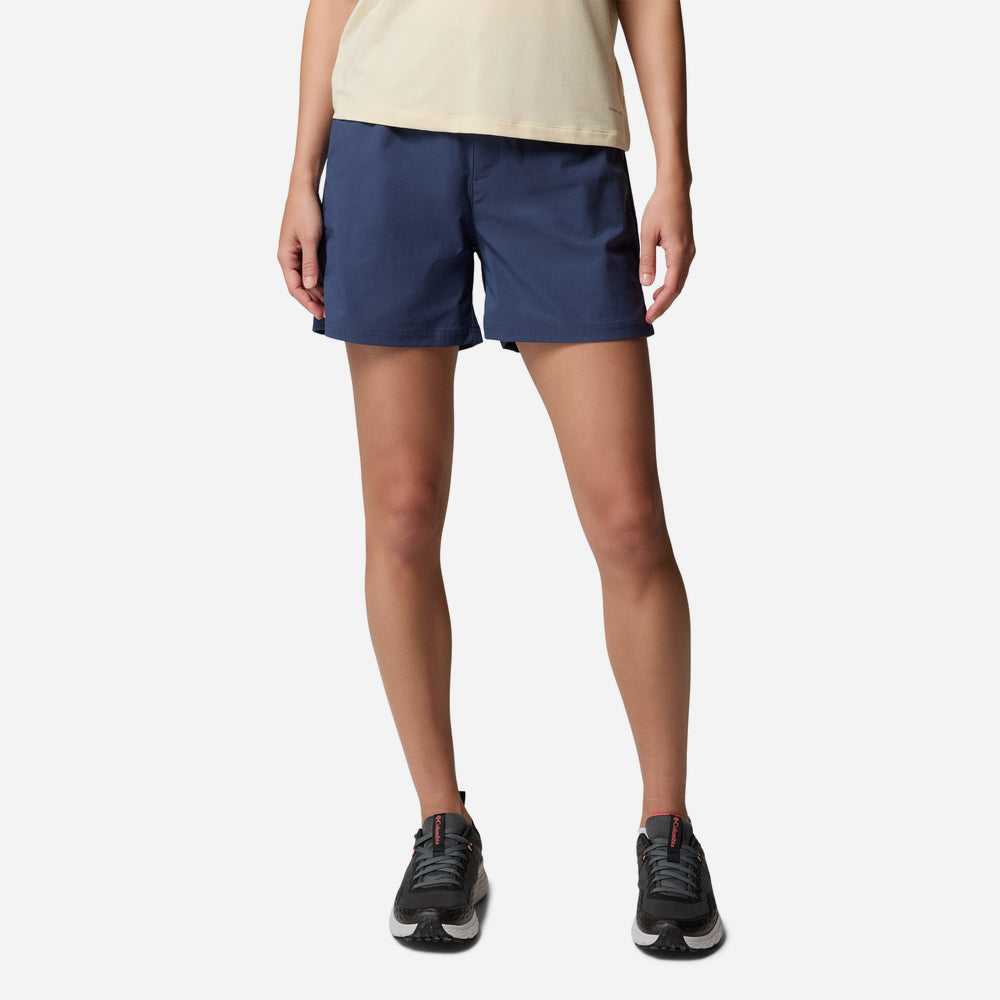 Quần Ngắn Thể Thao Nữ Columbia Cedar Crest™ - Xanh Navy - Supersports Vietnam
