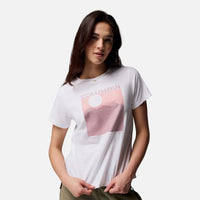 Áo Thun Tay Ngắn Nữ Columbia Rolling Bend™ Graphic - Trắng - Supersports Vietnam