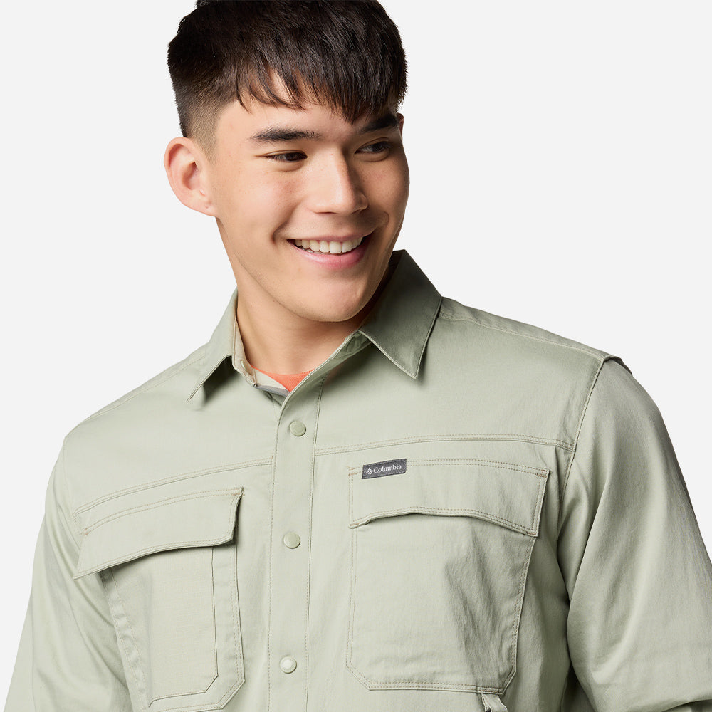Áo Sơ Mi Dài Tay Nam Columbia Landroamer™ Twill - Xanh Mint - Supersports Vietnam