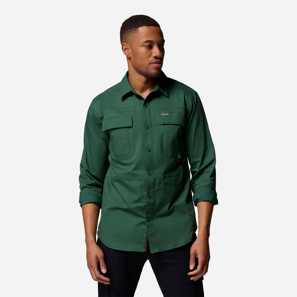 Áo Sơ Mi Nam Columbia Landroamer™ Twill - Xanh Lá - Supersports Vietnam