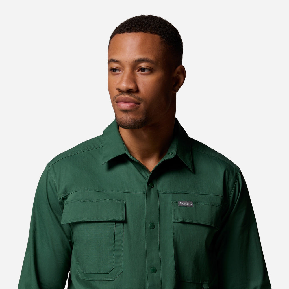 Áo Sơ Mi Nam Columbia Landroamer™ Twill - Xanh Lá - Supersports Vietnam