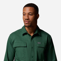 Áo Sơ Mi Nam Columbia Landroamer™ Twill - Xanh Lá - Supersports Vietnam