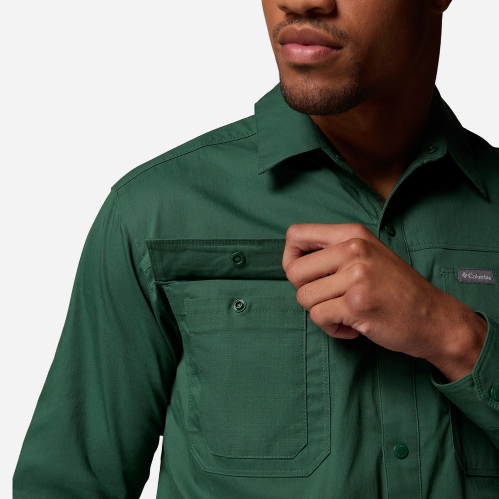 Áo Sơ Mi Nam Columbia Landroamer™ Twill - Xanh Lá - Supersports Vietnam