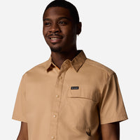 Áo Sơ Mi Tay Ngắn Nam Columbia Landroamer™ Twill - Cam - Supersports Vietnam