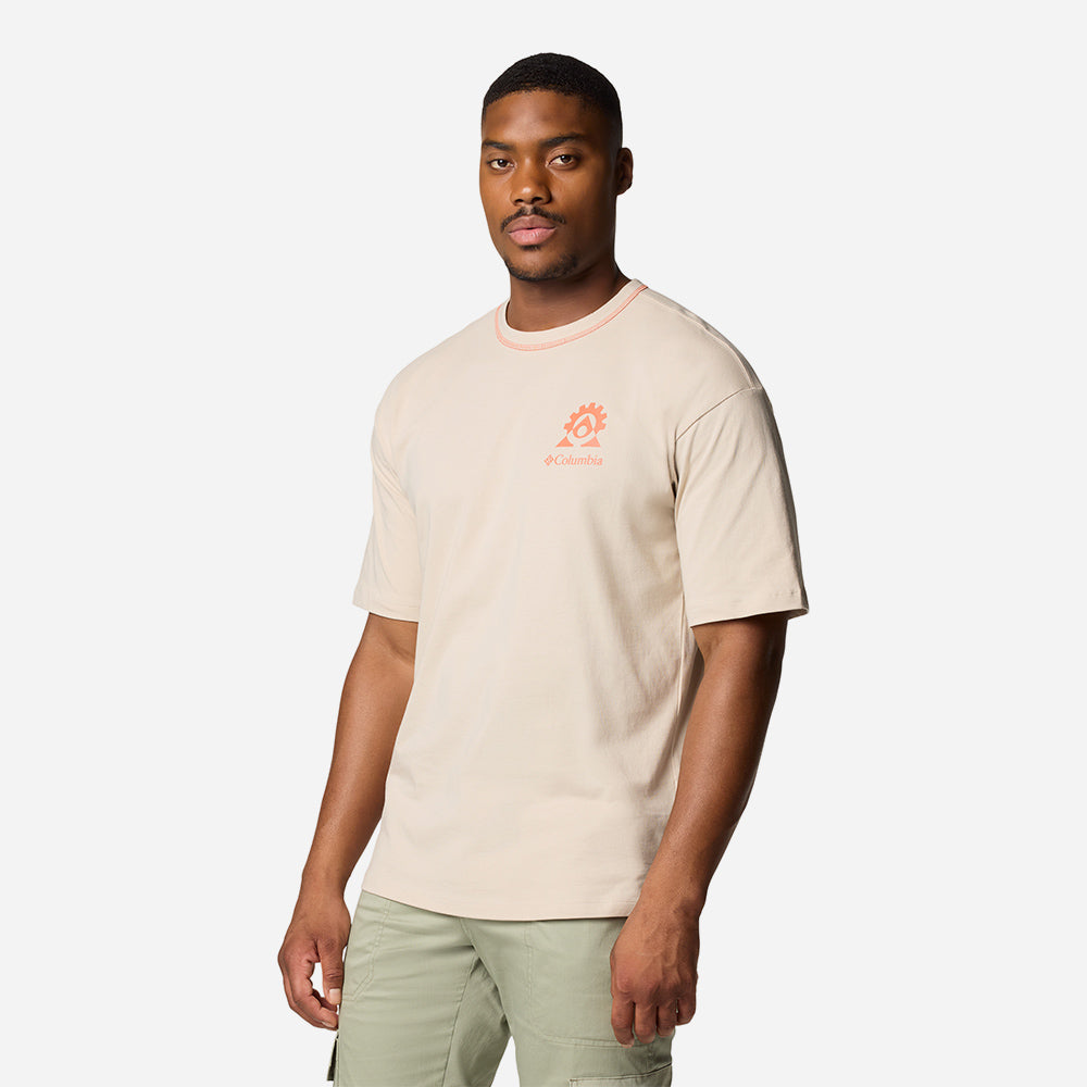 Áo Thun Tay Ngắn Nam Columbia Landroamer™ Short Sleeve Crew - Be - Supersports Vietnam