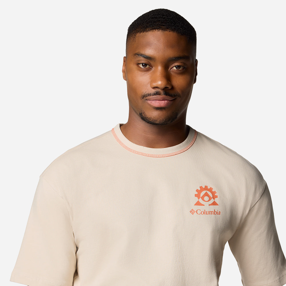 Áo Thun Tay Ngắn Nam Columbia Landroamer™ Short Sleeve Crew - Be - Supersports Vietnam