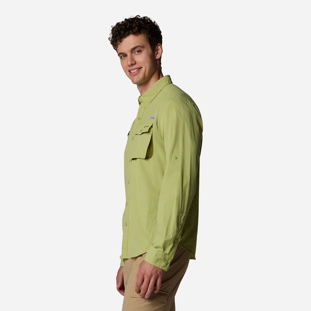 Áo Sơ Mi Dài Tay Nam Columbia Wild Cast™ Long Sleeve - Xanh Lá - Supersports Vietnam
