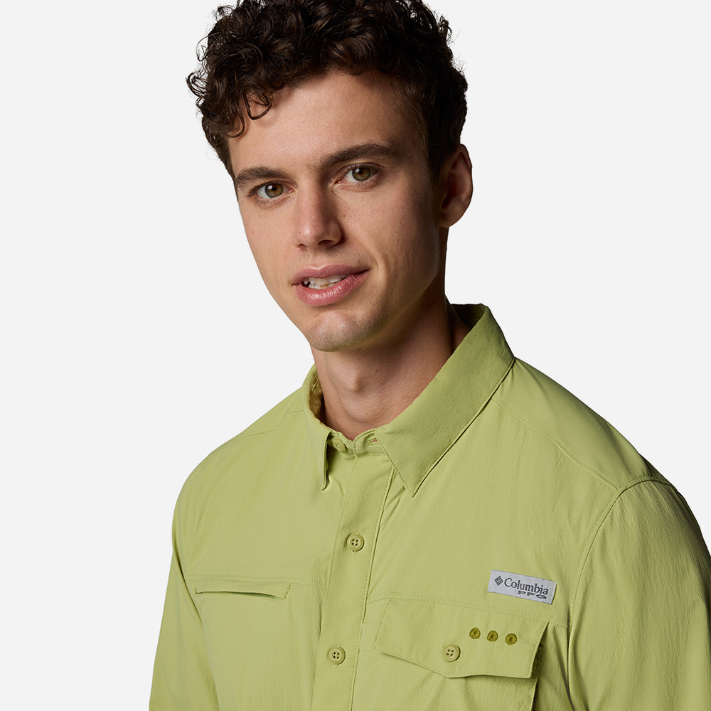 Áo Sơ Mi Dài Tay Nam Columbia Wild Cast™ Long Sleeve - Xanh Lá - Supersports Vietnam