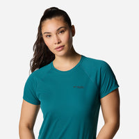 Áo Thun Nữ Columbia Cirque River™ Pro Crew - Xanh Dương - Supersports Vietnam