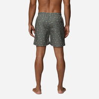 Quần Ngắn Thể Thao Nam Columbia Pfg Rambler™ Printed Water - Xám - Supersports Vietnam