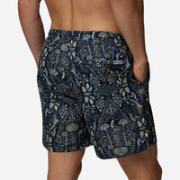 Quần Ngắn Thể Thao Nam Columbia Pfg Rambler™ Printed Water - Xanh Navy - Supersports Vietnam