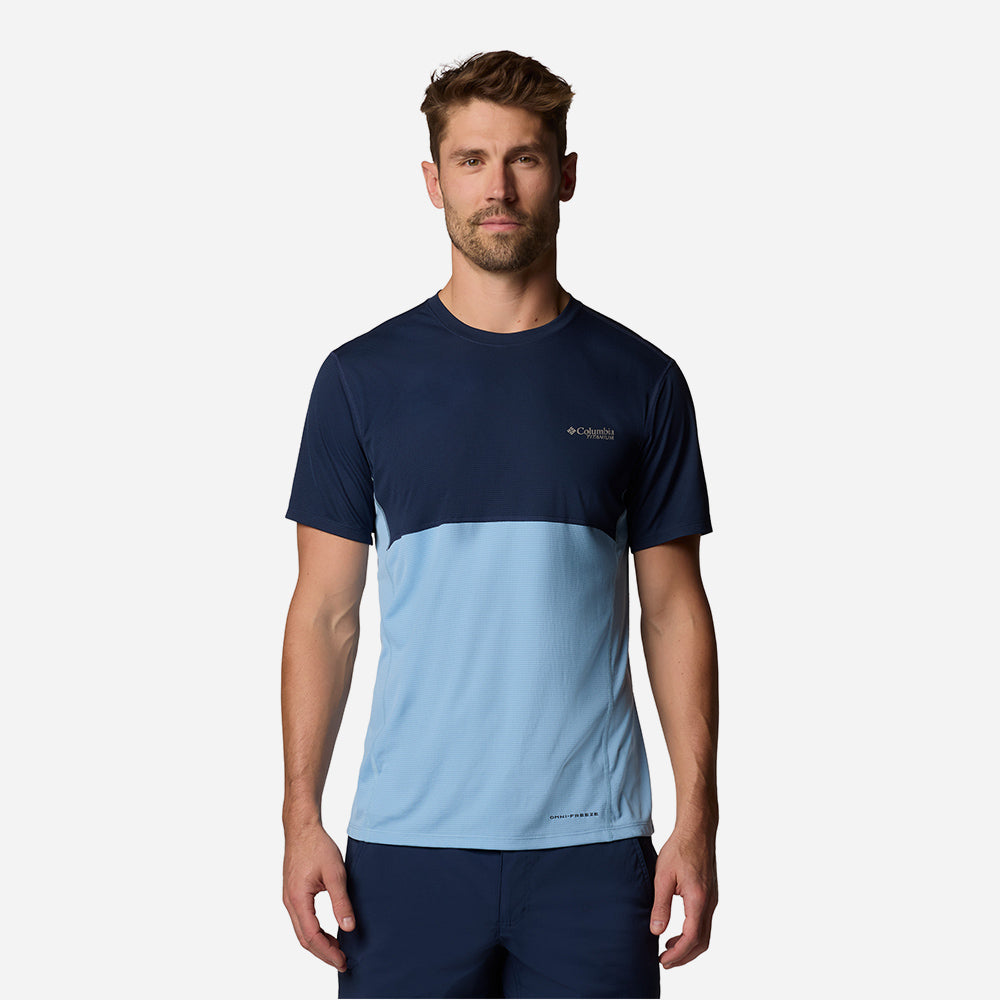 Áo Thun Nam Columbia Cirque River™ Pro Graphic Crew - Xanh Navy - Supersports Vietnam