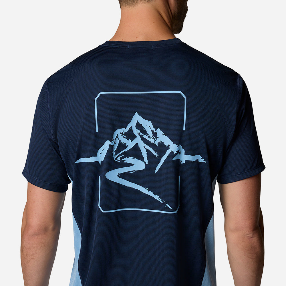 Áo Thun Nam Columbia Cirque River™ Pro Graphic Crew - Xanh Navy - Supersports Vietnam