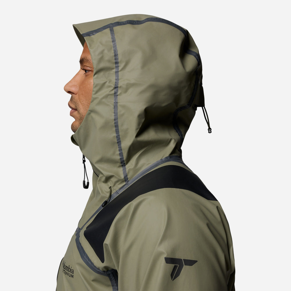 Áo Khoác Nam Columbia Whistler Peak™ Shell - Xanh Quân Đội - Supersports Vietnam