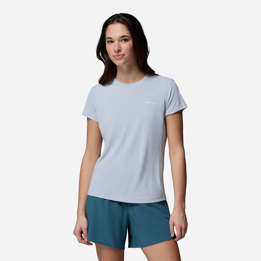 Áo Thun Nữ Columbia Zero Rules™ Light Short Sleeve Crew - Xanh Dương - Supersports Vietnam