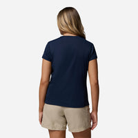 Áo Thun Nữ Columbia Zero Rules™ Light Short Sleeve Crew - Xanh Navy - Supersports Vietnam